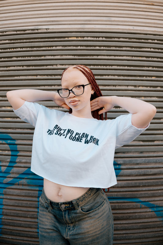 NO PLAN B WOMAN'S CROP TOP